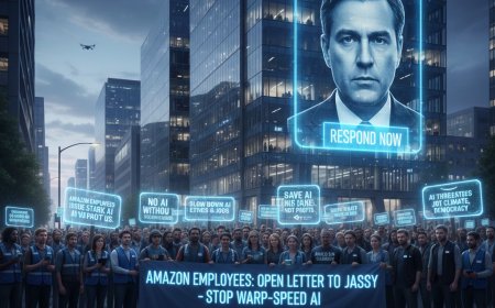 Amazon Employees Issue Stark AI Warning to CEO Jassy: 1,000+ Sign Open Letter Against 'Warp-Speed' Rollout