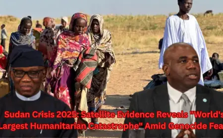 Sudan Crisis Deepens: Satellite Imagery Confirms Mass Graves, Ethnic Cleansing in El-Fasher