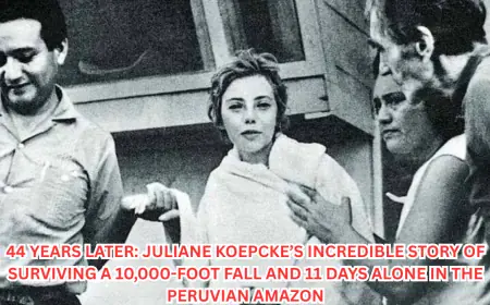 44 Years Later: Juliane Koepcke’s Incredible Story of Surviving a 10,000-Foot Fall and 11 Days Alone in the Peruvian Amazon