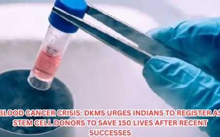 Blood Cancer Crisis: DKMS Urges Indians to Register as Stem Cell Donors to Save 150 Lives After Recent Successes