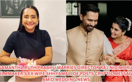 Samantha Ruth Prabhu Marries Director Raj Nidimoru; Filmmaker’s Ex-Wife Shhyamali De Posts Cryptic Message Amid Wedding News