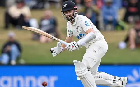 NZ vs WI 1st Test, Day 1: West Indies Bowlers Reduce New Zealand to 231/9 Despite Kane Williamson's Return Half-Century