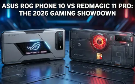 Asus ROG Phone 10 vs RedMagic 11 Pro: Snapdragon 8 Gen 5, 185Hz Displays, and the Battle for Gaming Supremacy (2026 Preview)