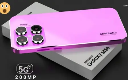 Samsung M56 2025 Launched: Powerful 6G Smartphone with 200MP Camera, 7500mAh Battery & Premium Features