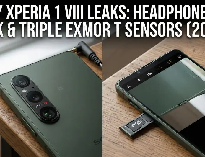 Sony Xperia 1 VIII Leaks: Snapdragon 8 Gen 5, Triple Exmor T Sensors, and the Survival of the Headphone Jack (2026 Preview)