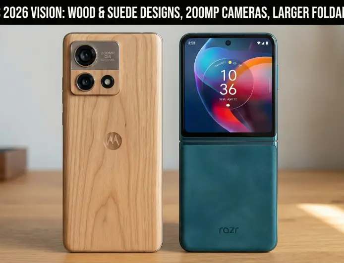 Motorola Edge 70 Ultra & Razr 70 Ultra Leaks: Snapdragon 8 Gen 5, 200MP "Ultra-Pixel" Cameras, and Wood-Grain Designs (2026 Preview)