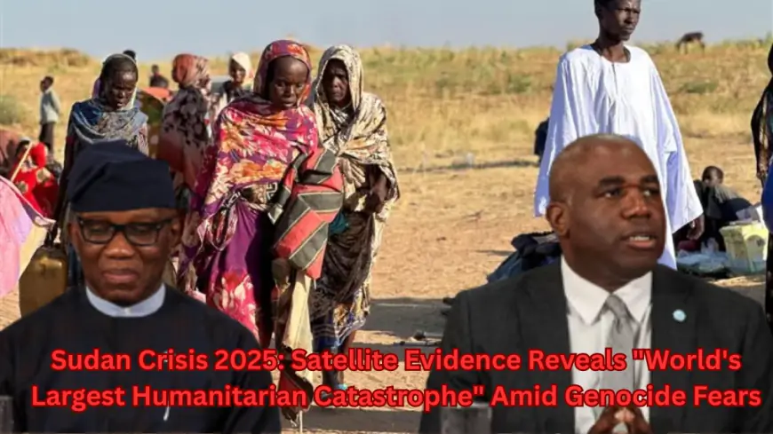 Sudan Crisis Deepens: Satellite Imagery Confirms Mass Graves, Ethnic Cleansing in El-Fasher