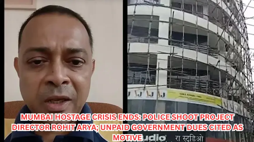 Mumbai Hostage Crisis Ends: Police Shoot Project Director Rohit Arya; Unpaid Government Dues Cited as Motive