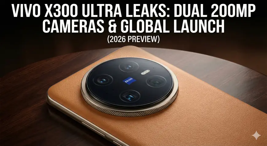 Vivo X300 Ultra Leaks: Dual 200MP Cameras, Global Launch Confirmed, and Snapdragon 8 Gen 5 Powerhouse (2026 Preview)