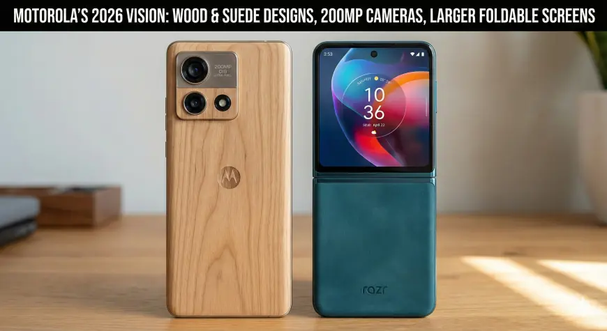 Motorola Edge 70 Ultra & Razr 70 Ultra Leaks: Snapdragon 8 Gen 5, 200MP "Ultra-Pixel" Cameras, and Wood-Grain Designs (2026 Preview)